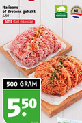 klik op dit plaatje voor een vergroting en voor vergelijkbare aanbiedingen gerelateerd aan ` 100 500 italiaans bretons gehakt start maandag duurzaam varkensvlees hollands nederlandse nl bodem kilo ` 100 500 italiaans bretons gehakt start maandag duurzaam varkensvlees hollands nederlandse nl bodem kilo