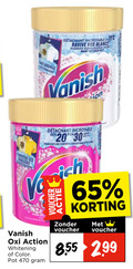 klik op dit plaatje voor een vergroting en voor vergelijkbare aanbiedingen gerelateerd aan ` 65 200 protege les couleurs detachant vos blancs vlekken vanish des action whitening color pot voucher min ` 65 200 protege les couleurs detachant vos blancs vlekken vanish des action whitening color pot voucher min