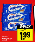 klik op dit plaatje voor een vergroting en voor vergelijkbare aanbiedingen gerelateerd aan ` chocoladerepen 9 milky pack milkyway 3.99 ` chocoladerepen 9 milky pack milkyway 3.99