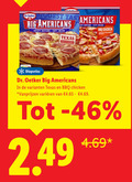 klik op dit plaatje voor een vergroting en voor vergelijkbare aanbiedingen gerelateerd aan ` diepvriespizza dr oetker tas americans big crispy outside soft inside texas bbq chicken diepvries dr. varieeren ` diepvriespizza dr oetker tas americans big crispy outside soft inside texas bbq chicken diepvries dr. varieeren