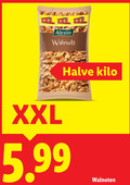 klik op dit plaatje voor een vergroting en voor vergelijkbare aanbiedingen gerelateerd aan ` halve kilo xxl 5.99 walnoten ` halve kilo xxl 5.99 walnoten