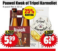 klik op dit plaatje voor een vergroting en voor vergelijkbare aanbiedingen gerelateerd aan ` speciaalbieren 4 25 33 pauwel kwak tripel karmeliet pack fles 5.99 amber ambree bier biere belge verfijnd fris ` speciaalbieren 4 25 33 pauwel kwak tripel karmeliet pack fles 5.99 amber ambree bier biere belge verfijnd fris
