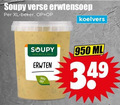 klik op dit plaatje voor een vergroting en voor vergelijkbare aanbiedingen gerelateerd aan ` soep 950 verse erwtensoep xl beker soup with smile erwten ml ` soep 950 verse erwtensoep xl beker soup with smile erwten ml