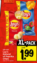 klik op dit plaatje voor een vergroting en voor vergelijkbare aanbiedingen gerelateerd aan ` chips 18 nix18 alcohol xl pack naturel paprika flavour zak ` chips 18 nix18 alcohol xl pack naturel paprika flavour zak