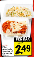 klik op dit plaatje voor een vergroting en voor vergelijkbare aanbiedingen gerelateerd aan ` filet americain 150 carpaccio bak ` filet americain 150 carpaccio bak