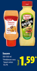 klik op dit plaatje voor een vergroting en voor vergelijkbare aanbiedingen gerelateerd aan ` 350 style sauce andalouse glorie sweet onion ml chester sauzen saus ` 350 style sauce andalouse glorie sweet onion ml chester sauzen saus