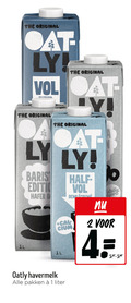 klik op dit plaatje voor een vergroting en voor vergelijkbare aanbiedingen gerelateerd aan ` 1 2 original half totally oatly havermelk pakken liter ` 1 2 original half totally oatly havermelk pakken liter