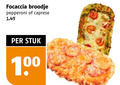 klik op dit plaatje voor een vergroting en voor vergelijkbare aanbiedingen gerelateerd aan ` 100 focaccia broodje pepperoni caprese stuk ` 100 focaccia broodje pepperoni caprese stuk