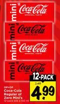 klik op dit plaatje voor een vergroting en voor vergelijkbare aanbiedingen gerelateerd aan ` cola 12 150 coca original taste refreshing zero sugar call regular pack blik ml ` cola 12 150 coca original taste refreshing zero sugar call regular pack blik ml