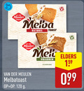klik op dit plaatje voor een vergroting en voor vergelijkbare aanbiedingen gerelateerd aan ` 100 120 der meulen melba naturel toast melbatoast volkoren vertrouwde elders 15 ` 100 120 der meulen melba naturel toast melbatoast volkoren vertrouwde elders 15
