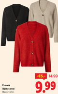 klik op dit plaatje voor een vergroting en voor vergelijkbare aanbiedingen gerelateerd aan ` esmara dames vest maten l ` esmara dames vest maten l