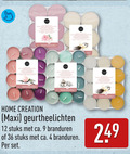klik op dit plaatje voor een vergroting en voor vergelijkbare aanbiedingen gerelateerd aan ` 4 9 12 36 home creation maxi geurtheelichten stuks ca. branduren ` 4 9 12 36 home creation maxi geurtheelichten stuks ca. branduren