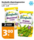 klik op dit plaatje voor een vergroting en voor vergelijkbare aanbiedingen gerelateerd aan ` 2 100 300 bonduelle diepvriesgroenten zakken 400 bloemkool roosjes kilo v.a. franse sperzieboontjes ` 2 100 300 bonduelle diepvriesgroenten zakken 400 bloemkool roosjes kilo v.a. franse sperzieboontjes