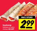 klik op dit plaatje voor een vergroting en voor vergelijkbare aanbiedingen gerelateerd aan ` 2 snackwrap italiaans spicy chicken pak stuks ` 2 snackwrap italiaans spicy chicken pak stuks