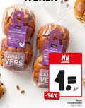 klik op dit plaatje voor een vergroting en voor vergelijkbare aanbiedingen gerelateerd aan ` 1 4 14 100 225 00 jumbo rozijnenbollen vers weinig vezels brood 2 7 voedingsvezels be langer lan zak stuks ` 1 4 14 100 225 00 jumbo rozijnenbollen vers weinig vezels brood 2 7 voedingsvezels be langer lan zak stuks