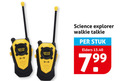 klik op dit plaatje voor een vergroting en voor vergelijkbare aanbiedingen gerelateerd aan ` talkie walkie science explorer stuk elders ` talkie walkie science explorer stuk elders