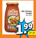 klik op dit plaatje voor een vergroting en voor vergelijkbare aanbiedingen gerelateerd aan ` chicken tonight stuk 1 99 ` chicken tonight stuk 1 99