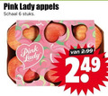 klik op dit plaatje voor een vergroting en voor vergelijkbare aanbiedingen gerelateerd aan ` 6 pink lady appels schaal stuks ` 6 pink lady appels schaal stuks