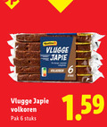 klik op dit plaatje voor een vergroting en voor vergelijkbare aanbiedingen gerelateerd aan ` 6 vlugge japie store ge volkoren stuks pak ` 6 vlugge japie store ge volkoren stuks pak