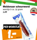 klik op dit plaatje voor een vergroting en voor vergelijkbare aanbiedingen gerelateerd aan ` 55 weidenaar worstje ca. kilo nl ` 55 weidenaar worstje ca. kilo nl