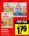 klik op dit plaatje voor een vergroting en voor vergelijkbare aanbiedingen gerelateerd aan ` bolletje ontbijt crackers protein carb soorten pak ` bolletje ontbijt crackers protein carb soorten pak