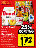 klik op dit plaatje voor een vergroting en voor vergelijkbare aanbiedingen gerelateerd aan ` speciaalbieren 4 6 18 25 33 nix18 alcohol duvel 4x blond 500ml fles desperados pack blik stuk ` speciaalbieren 4 6 18 25 33 nix18 alcohol duvel 4x blond 500ml fles desperados pack blik stuk