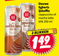klik op dit plaatje voor een vergroting en voor vergelijkbare aanbiedingen gerelateerd aan ` ijskoffie 2 10 250 douwe egberts cappuccino ice mocha latte break creamy blik ml blikken ` ijskoffie 2 10 250 douwe egberts cappuccino ice mocha latte break creamy blik ml blikken