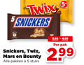 klik op dit plaatje voor een vergroting en voor vergelijkbare aanbiedingen gerelateerd aan ` 5 twix snickers mars bounty pakken stuks pak ` 5 twix snickers mars bounty pakken stuks pak