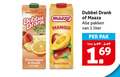 klik op dit plaatje voor een vergroting en voor vergelijkbare aanbiedingen gerelateerd aan ` fruitdrank 1 rijk vitamine dubbel drank sinaasappel perzik appel maaza mango good juice drink pakken liter pak ` fruitdrank 1 rijk vitamine dubbel drank sinaasappel perzik appel maaza mango good juice drink pakken liter pak