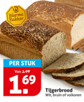 klik op dit plaatje voor een vergroting en voor vergelijkbare aanbiedingen gerelateerd aan ` warme bakker stuk tijgerbrood wit bruin volkoren ` warme bakker stuk tijgerbrood wit bruin volkoren
