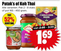 klik op dit plaatje voor een vergroting en voor vergelijkbare aanbiedingen gerelateerd aan ` 2 8 450 thai pak stuks pot rode pataks original garlic herb naans patak mild ` 2 8 450 thai pak stuks pot rode pataks original garlic herb naans patak mild