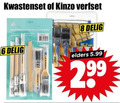 klik op dit plaatje voor een vergroting en voor vergelijkbare aanbiedingen gerelateerd aan ` 6 8 kwastenset kinzo verfset synthetisch plat rond delig elders 5.99 ` 6 8 kwastenset kinzo verfset synthetisch plat rond delig elders 5.99