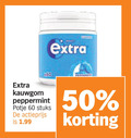 klik op dit plaatje voor een vergroting en voor vergelijkbare aanbiedingen gerelateerd aan ` 50 60 kauwgom peppermint potje stuks actieprijs ` 50 60 kauwgom peppermint potje stuks actieprijs