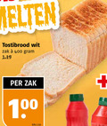 klik op dit plaatje voor een vergroting en voor vergelijkbare aanbiedingen gerelateerd aan ` 100 400 smelten tostibrood wit zak kilo ` 100 400 smelten tostibrood wit zak kilo