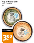 klik op dit plaatje voor een vergroting en voor vergelijkbare aanbiedingen gerelateerd aan ` 300 daily chef verse quiche schaal 3.99 beuken spinazie geitenkaas franse keuken lorraine 00 kilo ` 300 daily chef verse quiche schaal 3.99 beuken spinazie geitenkaas franse keuken lorraine 00 kilo