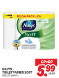 klik op dit plaatje voor een vergroting en voor vergelijkbare aanbiedingen gerelateerd aan ` 24 80 soft mega pack nalys inspired by nature resistant comfort toiletpapier pak rollen 5 99 ` 24 80 soft mega pack nalys inspired by nature resistant comfort toiletpapier pak rollen 5 99