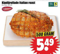 klik op dit plaatje voor een vergroting en voor vergelijkbare aanbiedingen gerelateerd aan ` kiprollade 500 kipdijrollade italian roast stuk vleeschmeesters beter leven ` kiprollade 500 kipdijrollade italian roast stuk vleeschmeesters beter leven