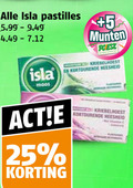 klik op dit plaatje voor een vergroting en voor vergelijkbare aanbiedingen gerelateerd aan ` 25 isla pastilles 5.99 moos 5 munten supermarkten kriebelhoest heesheid ` 25 isla pastilles 5.99 moos 5 munten supermarkten kriebelhoest heesheid