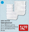 klik op dit plaatje voor een vergroting en voor vergelijkbare aanbiedingen gerelateerd aan ` 2 5 19 home creation opbergboxenset 3x ca. cm l 2x ` 2 5 19 home creation opbergboxenset 3x ca. cm l 2x