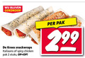 klik op dit plaatje voor een vergroting en voor vergelijkbare aanbiedingen gerelateerd aan ` 2 kroes snackwraps italiaans spicy chicken pak stuks ` 2 kroes snackwraps italiaans spicy chicken pak stuks