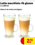 klik op dit plaatje voor een vergroting en voor vergelijkbare aanbiedingen gerelateerd aan ` koffieglazen 2 279 latte macchiato rib glazen ml ` koffieglazen 2 279 latte macchiato rib glazen ml