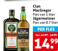 klik op dit plaatje voor een vergroting en voor vergelijkbare aanbiedingen gerelateerd aan ` 1 99 jagermeister scotch whisky macgregor fles liter ` 1 99 jagermeister scotch whisky macgregor fles liter
