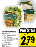 klik op dit plaatje voor een vergroting en voor vergelijkbare aanbiedingen gerelateerd aan ` 279 350 kip sweet chili cesar fresh lunchsalade stuk caesar tomaat balsamico honing mosterd schaal ` 279 350 kip sweet chili cesar fresh lunchsalade stuk caesar tomaat balsamico honing mosterd schaal