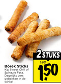klik op dit plaatje voor een vergroting en voor vergelijkbare aanbiedingen gerelateerd aan ` 150 sticks kip sweet chili spinazie feta dagelijks vers gebakken 2stuks ` 150 sticks kip sweet chili spinazie feta dagelijks vers gebakken 2stuks
