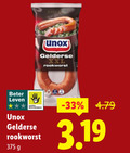 klik op dit plaatje voor een vergroting en voor vergelijkbare aanbiedingen gerelateerd aan ` unox gelderse rookworst beter leven bescherming ` unox gelderse rookworst beter leven bescherming