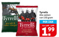 klik op dit plaatje voor een vergroting en voor vergelijkbare aanbiedingen gerelateerd aan ` tyrells chips 150 tyrrells sea salt cider vinegar cooked crisps sweet chilli red pepper zakken zak ` tyrells chips 150 tyrrells sea salt cider vinegar cooked crisps sweet chilli red pepper zakken zak