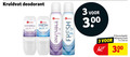klik op dit plaatje voor een vergroting en voor vergelijkbare aanbiedingen gerelateerd aan ` deodorant 3 48 150 300 kruidvat invisible quick dry fresh witte les gele anti transpirant antitranspirant stressless lichaams nti deospray ml ` deodorant 3 48 150 300 kruidvat invisible quick dry fresh witte les gele anti transpirant antitranspirant stressless lichaams nti deospray ml