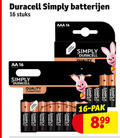 klik op dit plaatje voor een vergroting en voor vergelijkbare aanbiedingen gerelateerd aan ` batterijen 16 duracell simply stuks aa quality guaranteed aaa open close pak ` batterijen 16 duracell simply stuks aa quality guaranteed aaa open close pak