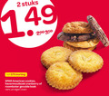 klik op dit plaatje voor een vergroting en voor vergelijkbare aanbiedingen gerelateerd aan ` gevulde koeken 2 stuks american havermoutkoek cranberry roomboter koek vers oven ` gevulde koeken 2 stuks american havermoutkoek cranberry roomboter koek vers oven