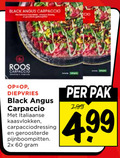 klik op dit plaatje voor een vergroting en voor vergelijkbare aanbiedingen gerelateerd aan ` carpaccio 60 black angus roos diepvries italiaanse kaasvlokken geroosterde pijnboompitten 2x pak ` carpaccio 60 black angus roos diepvries italiaanse kaasvlokken geroosterde pijnboompitten 2x pak